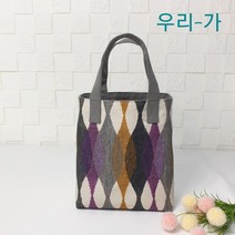 우리가 수제 순면100% 방수 캔버스 자체제작 토드백 미니에코백 아바