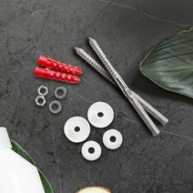 HLBATH 세면기 앙카볼트세 100mm 세면대설치부속품 앙카볼 고정, 단품, 단품