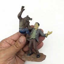 인테리어장식 소품 불독 미니어처 인형 원예 장식 DIY 분재 기사 수공예 선물 책상 야외 정원 조각, 01 DA22110043