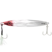 히트존 풀장착 레드헤드 크롬 멸치 메탈지그 80g 100g 120g