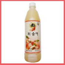 청솔 복숭아 음료베이스 / 과일원액, 10개, 835ml