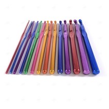 알루미늄 코바늘세트 14개입 뜨개질 목도리 수예 실