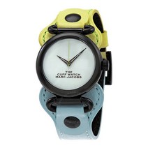마크제이콥스 Marc Jacobs The Cuff 쿼츠 화이트 다이얼 여성 손목시계
