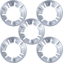 가스렌지 바람막이 가림막 버너 캠핑 가정 낚시 링가드 불모아 받침대 막이 품, 5개, 실버