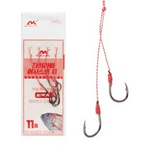 광어낚시 우럭 참돔바늘 어시스트 훅 11호 4개입 394450EA, 제이블루 본상품선택