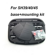 오토바이탑박스 Shad sh26 sh29 sh33 sh34 sh39 sh40 sh45 sh48 탑 박스 케이스 베이스 플레이트 랙 장착 부품, 빨간색