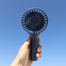 마이케어 쿨팬 휴대용 선풍기 미니 핸디팬 1개+1개, 네이비