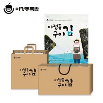 이정동 선물세트 방송맛집 완도 반돌김 구우김 조미김 구운김 10봉