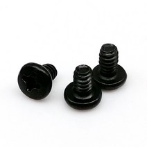 전산 볼트 너트 육각 50pcs 6 #-32x 5/6/8mm PC 케이스 필립스 플랫 라운드 헤드 하드 드라이브 디스크 HDD, 01 black_01 6-32x5mm