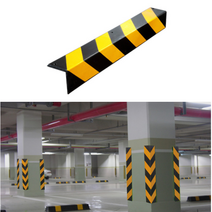 주차장 기둥모서리 주차 고무 코너 보호대 건물기둥, 1개, 기본