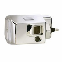 FG401981 금속 자동 플러시 사이드 마운트 광택 크롬 티올레 플러싱 시스템 길이 11.4cm(4~34인치) x 너비 8.9cm(3~1964인치) 높이 6.4cm(2~5164인, Metal Sidemount Toilet Flusher