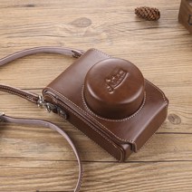 라이카 D-LUX7 카메라 가방 typ109 빈티지 DLUX6 보호 C-LUX D5 가죽케이스 D-LUX/C, 브라운_Dlux6/D5/D4