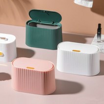 베리구즈 인테리어 미니 쓰레기통 아뜰리에 휴지통, 색상:핑크, 단품