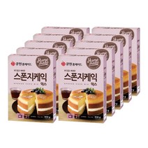 박스특가10개입 큐원 스폰지케익믹스 한박스 오븐용