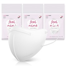 필나인라이트핏투디보건용마스크(KF94) 필나인 라이트핏 2D 새부리형 보건용 마스크 KF94, 대형_30매(1Px30팩)_스노우화이트