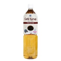 희창 카페시럽 티타임 1.5L 1개 커피원두 설탕 메이플