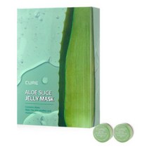 김정문알로에 라 센스 로어 큐어 알로에 슬라이스 젤리 시트 마스크 300ml + 체험키트, 10개입, 3개