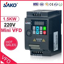 차량용 인버터 추천 태양광 캠핑용 SAKO VFD SKI780 220VAC 075KW15KW22KW 모터 속도 제어용 1HP 가변 주파수 드라이브 컨버터, 1.5KW+220V 1phase+220V 3phase