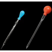 스포이드 스포이트 유리 1ml 3ml 5ml 10ml 20ml 50ml 어항 대형, 스포이드 고무 빨강 50ml