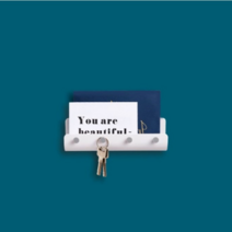 무타공선반 무지주벽선반 주방 벽걸이 벽 선반, 화이트