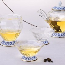 일롱 다기 다도 세트 퓨전 아시아 홍차세트 4P, 4개