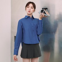 더엣지 23SS 프렙 세미 크롭셔츠 3종