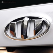 브렌톤 2세대 순정교체형 엠블럼세트 현대 기아 차종별 BEE-H46, B세트 - 그랜져HG (세로그릴)