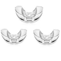 코골이방지실리콘 코골이방지기구 무호흡가드 안티 bruxism 마우스 3 단계 치과 교정, 상자 없이 1 세트