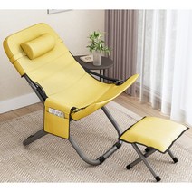 Apnoo 1인용쇼파 세트 접이식 소형 소파 컴퓨터 의자 캐주얼 리클라이너 가정용 침실 기숙사, 노란색