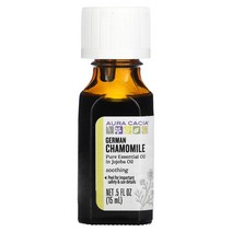 아우라카시아 퓨어 Essential 오일 in Jojoba German Chamomile 0.5 fl oz (15 ml)