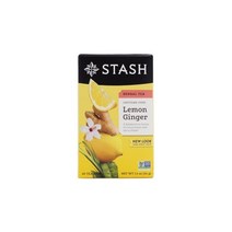 [Stash] 스태쉬 레몬 진저 허브 티 카페인 프리 20 티백