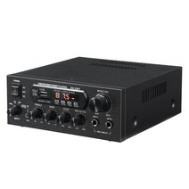 방송 음향 오디오 출력 증폭기 스피커1000w 블루투스 hifi 디지털 33bt 568bt 스테레오 led 디지털 usb 메모리 카드 aux fm radio, 협력사, 220V
