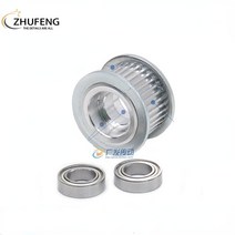 베어링 풀러 빼기 GT2 2GT 30 Teeth 동기식 타이밍 아이들러 풀리 6/10mm 벨트 3D 프린터 액세서리 용 베어, 05 Smooth 3mm Bore_02 10mm
