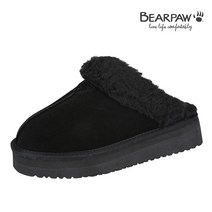 베어파우 여성 양털 슬리퍼 THEA K824001OD 양모 슬리퍼 뮬 털신발 겨울 신발 패피 캐주얼