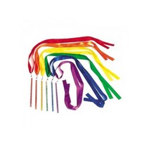 무지개 길이선택 소 리본 대 세트 소91cm 무용용품 체육 체조 표현활동 대182cm dldpvmtl*4627092Df, 소 91cm