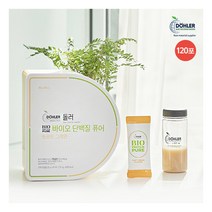 [돌러] [업그레이드] 바이오 단백질 120포(소프트 그레인맛 2통 + 보틀 1병), 22g x 60포, 2세트