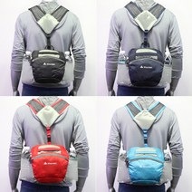 nu309z백패킹경량라이딩자전거여행용소형등산힙색배낭, 블랙