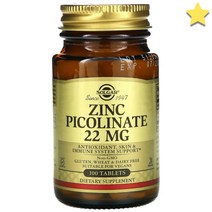 솔가 아연 피콜리네이트 100정, 1개