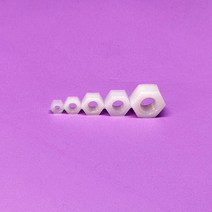 육각너트 PA66 나이론 M3 M4 M5 M6 M8 10개입, M8(10개)