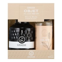 불스원 그라스 오브제 디퓨저 100ml, 화이트머스크
