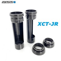 에어포크 자전거 쇼바 탱황 sr suntour xct-jr 포크 수리 부품 xct jr stanchion 와이퍼 오일 씰 더스트 씰링 링 슬라이더 슬리브 내부 라이닝 가이드, 그을음