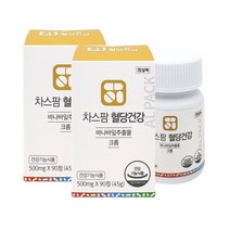 알팩 혈당건강 바나바잎추출물 크롬, 90정, 2개