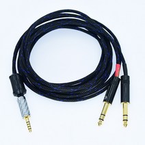 Blance 4.4mm 밸런스드 4.4듀얼 6.35mm trs 잭 6.5사운드 남성, 01 4.4 to 6.35_04 3m