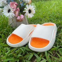 족저근막염 슬리퍼 자세교정 오다리 평발 교정 아치, 여성 - 화이트블랙