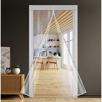 방풍비닐 커튼 EVA 방문 현관문 베란다 자석바람막이, 혼합색상