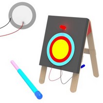 빨대 압전소자 양궁 (1인용)전기 자석 ph 과학실습 DIY 교육 과학 실험 과학실험키트 과학키트 교구