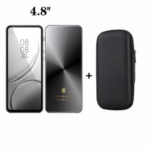 MP4 여러 언어 블루투스 mp4 플레이어 16gb google play 안드로이드 터치 스크린 hifi 음악 mp4 비디오 플레이어 tf 카드 스피커, 블랙 4.8인치, 32GB, 04 Black 4.8 inch_02 32GB, 04. Black 4.8 inch