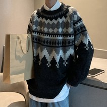 집업 패턴 롱 캐시미어 오버핏 남자 니트 가디건 카라 송지오 빅사이즈 가을 정장 체크 숄
