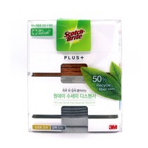 3M 원데이 수세미 플러스 디스펜서 세트 리필 10입 포함