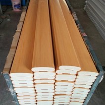 파이프 벽 계단 손잡이 PVC 모조목 원형 말발굽 이형실 가정용 커브난간GT749, 15x5(1m)개